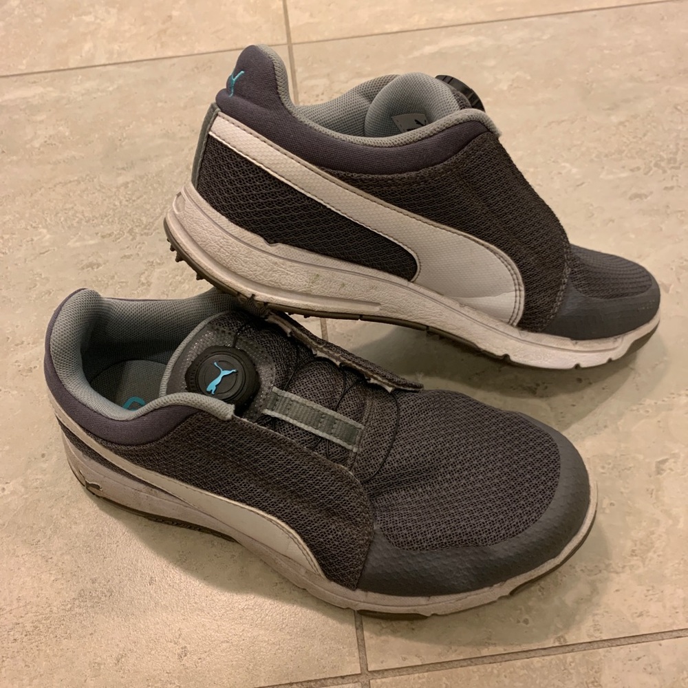 Puma Youth Boys Golf shoes size 6c